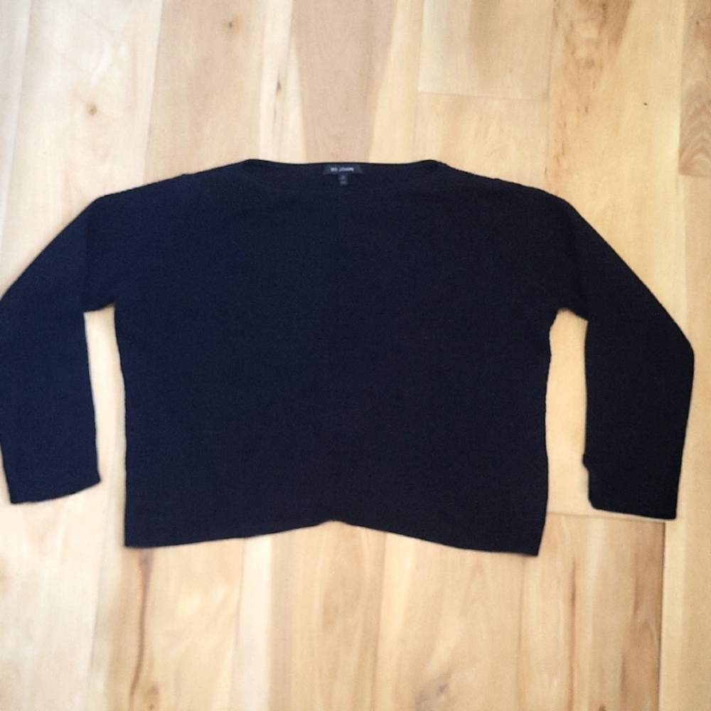 St. John Fine Knit Crop Sweater Sz L